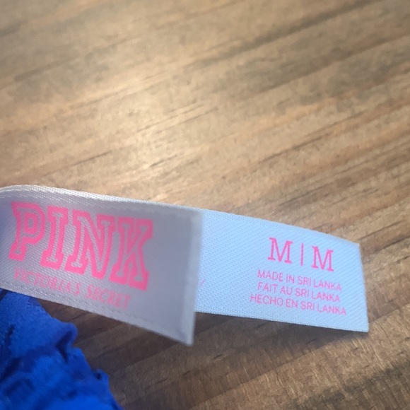 VS Pink blue lace bralette with padding size M - Picture 5 of 5